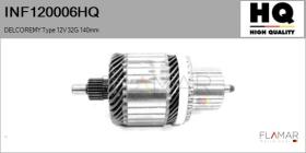 HQ INF120006HQ - INDUCIDO NUEVO DELCOREMY Type 12V 32G 140,00mm