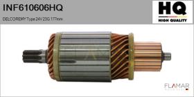 HQ INF610606HQ - INDUCIDO NUEVO DELCOREMY Type 24V 23G 177,00mm