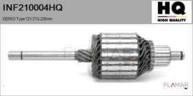 HQ INF210004HQ - INDUCIDO NUEVO DENSO Type 12V 21G 226,00mm