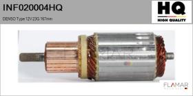 HQ INF020004HQ - INDUCIDO NUEVO DENSO Type 12V 23G 167,00mm