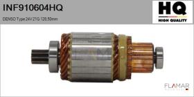HQ INF910604HQ - INDUCIDO NUEVO DENSO Type 24V 21G 128,50mm