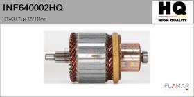 HQ INF640002HQ - INDUCIDO NUEVO HITACHI Type 12V 103,00mm