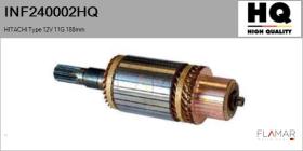 HQ INF240002HQ - INDUCIDO NUEVO HITACHI Type 12V 11G 188,00mm
