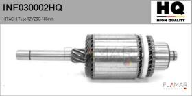 HQ INF030002HQ - INDUCIDO NUEVO HITACHI Type 12V 29G 186,00mm