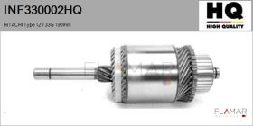 HQ INF330002HQ - INDUCIDO NUEVO HITACHI Type 12V 33G 190,00mm