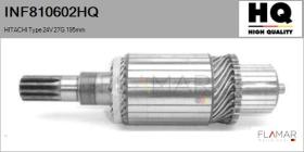 HQ INF810602HQ - INDUCIDO NUEVO HITACHI Type 24V 27G 195,00mm