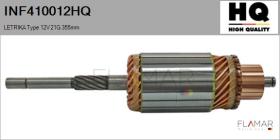 HQ INF410012HQ - INDUCIDO NUEVO LETRIKA Type 12V 21G 355,00mm