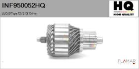 HQ INF950052HQ - INDUCIDO NUEVO LUCAS Type 12V 21G 104,00mm