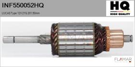 HQ INF550052HQ - INDUCIDO NUEVO LUCAS Type 12V 21G 201,50mm