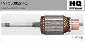 HQ INF350052HQ - INDUCIDO NUEVO LUCAS Type 12V 21G 218,50mm
