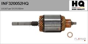HQ INF320052HQ - INDUCIDO NUEVO LUCAS Type 12V 21G 302,00mm