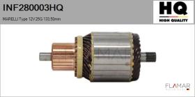 HQ INF280003HQ - INDUCIDO NUEVO MARELLI Type 12V 25G 133,50mm