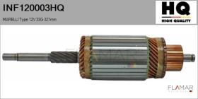 HQ INF120003HQ - INDUCIDO NUEVO MARELLI Type 12V 33G 321,00mm