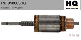 HQ INF910603HQ - INDUCIDO NUEVO MARELLI Type 24V 33G 328,00mm