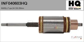 HQ INF040603HQ - INDUCIDO NUEVO MARELLI Type 24V 33G 350,00mm
