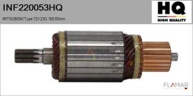 HQ INF220053HQ - INDUCIDO NUEVO MITSUBISHI Type 12V 23G 169,50mm