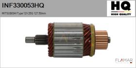 HQ INF330053HQ - INDUCIDO NUEVO MITSUBISHI Type 12V 25G 127,50mm