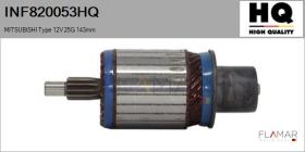 HQ INF820053HQ - INDUCIDO NUEVO MITSUBISHI Type 12V 25G 143,00mm