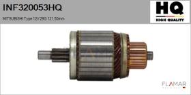 HQ INF320053HQ - INDUCIDO NUEVO MITSUBISHI Type 12V 29G 121,50mm
