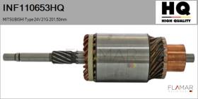 HQ INF110653HQ - INDUCIDO NUEVO MITSUBISHI Type 24V 21G 201,50mm
