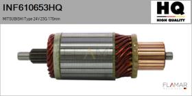 HQ INF610653HQ - INDUCIDO NUEVO MITSUBISHI Type 24V 23G 170,00mm