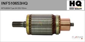 HQ INF510653HQ - INDUCIDO NUEVO MITSUBISHI Type 24V 25G 152,00mm