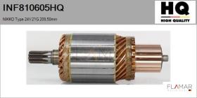 HQ INF810605HQ - INDUCIDO NUEVO NIKKO Type 24V 21G 209,50mm