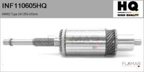 HQ INF110605HQ - INDUCIDO NUEVO NIKKO Type 24V 25G 433,00mm
