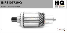 HQ INF810673HQ - INDUCIDO NUEVO SAWAFUJI Type 24V 21G 206,00mm