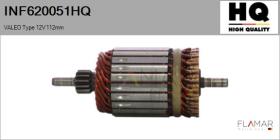 HQ INF620051HQ - INDUCIDO NUEVO VALEO Type 12V 112,00mm