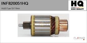 HQ INF820051HQ - INDUCIDO NUEVO VALEO Type 12V 119,00mm