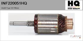 HQ INF220051HQ - INDUCIDO NUEVO VALEO Type 12V 155,00mm