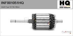 HQ INF001051HQ - INDUCIDO NUEVO VALEO Type 12V 19G 189,00mm