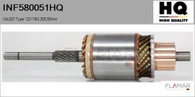 HQ INF580051HQ - INDUCIDO NUEVO VALEO Type 12V 19G 305,50mm