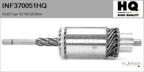 HQ INF370051HQ - INDUCIDO NUEVO VALEO Type 12V 19G 325,50mm