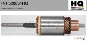 HQ INF520051HQ - INDUCIDO NUEVO VALEO Type 12V 19G 330,00mm