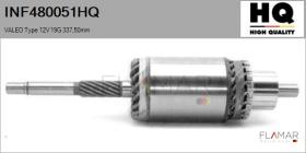 HQ INF480051HQ - INDUCIDO NUEVO VALEO Type 12V 19G 337,50mm