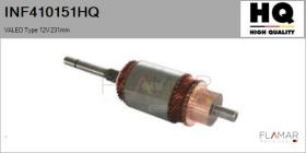 HQ INF410151HQ - INDUCIDO NUEVO VALEO Type 12V 231,00mm