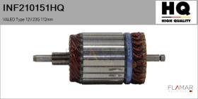 HQ INF210151HQ - INDUCIDO NUEVO VALEO Type 12V 23G 112,00mm