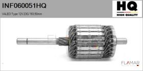 HQ INF060051HQ - INDUCIDO NUEVO VALEO Type 12V 23G 193,50mm