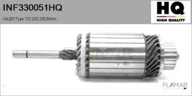 HQ INF330051HQ - INDUCIDO NUEVO VALEO Type 12V 23G 238,50mm