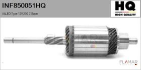 HQ INF850051HQ - INDUCIDO NUEVO VALEO Type 12V 23G 315,00mm