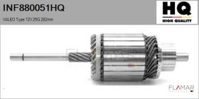 HQ INF880051HQ - INDUCIDO NUEVO VALEO Type 12V 25G 282,00mm