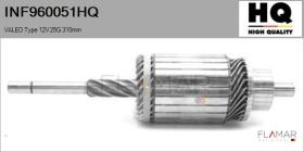 HQ INF960051HQ - INDUCIDO NUEVO VALEO Type 12V 25G 310,00mm