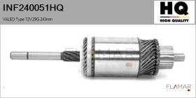 HQ INF240051HQ - INDUCIDO NUEVO VALEO Type 12V 29G 243,00mm