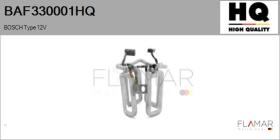 HQ BAF330001HQ - INDUCTORES NUEVO BOSCH Type 12V