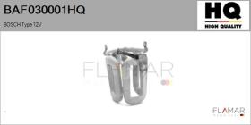 HQ BAF030001HQ - INDUCTORES NUEVO BOSCH Type 12V