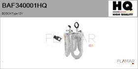 HQ BAF340001HQ - INDUCTORES NUEVO BOSCH Type 12V