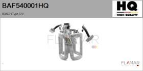 HQ BAF540001HQ - INDUCTORES NUEVO BOSCH Type 12V