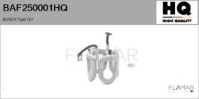 HQ BAF250001HQ - INDUCTORES NUEVO BOSCH Type 12V